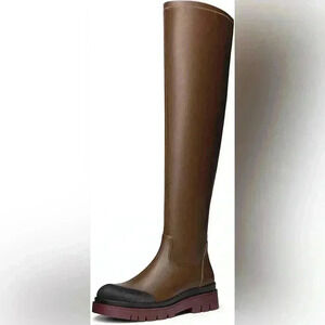 NEW Dream Pairs Over The Knee Thigh High Retro Platform Lug Sole Chunky 90s boot